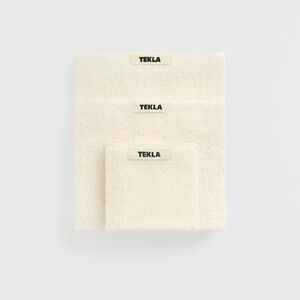 TEKLA Cream coloured Towel Set